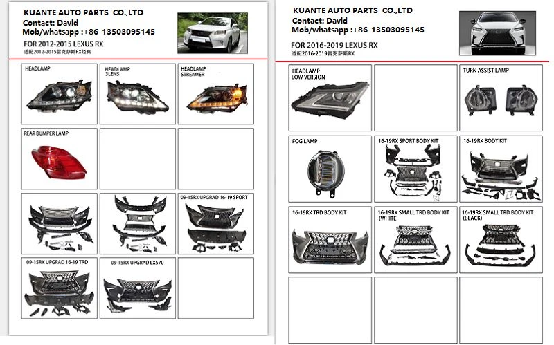 Lexus Spare Parts-Kuante Auto Parts