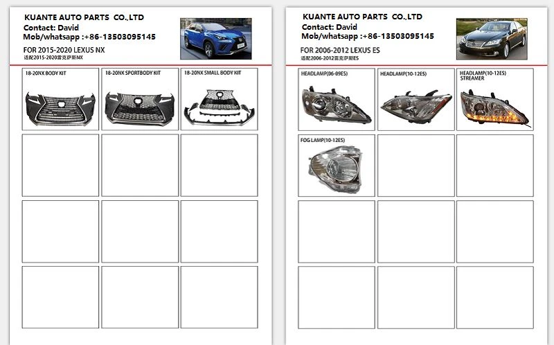 Lexus Spare Parts-Kuante Auto Parts 1