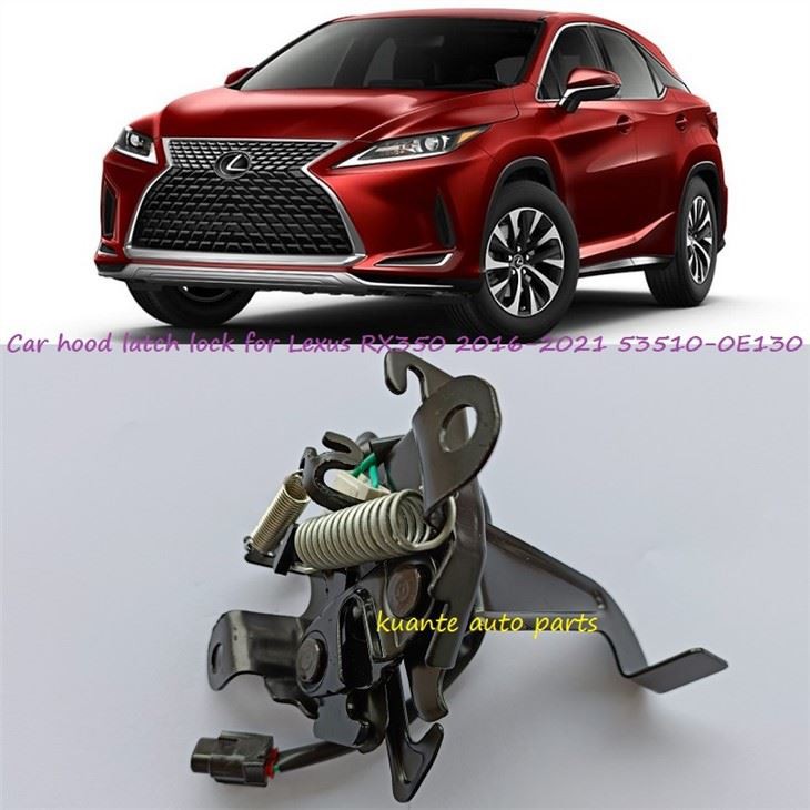 Clo Latch Car Hood Ar gyfer Lexus RX350 RX450 2016-2021 53510-0E130