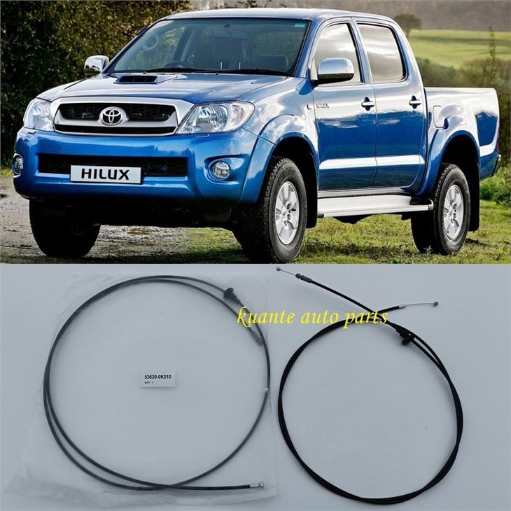 Cebl Rheoli Clo Hood Engine Blaen Ar gyfer Toyota Hilux Vigo 53630-0k010