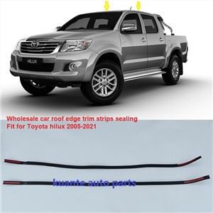 Stribedi Trim Ymyl To Car Selio Rwber Edge Guard Weatherstrip ar gyfer Toyota Hilux Vigo